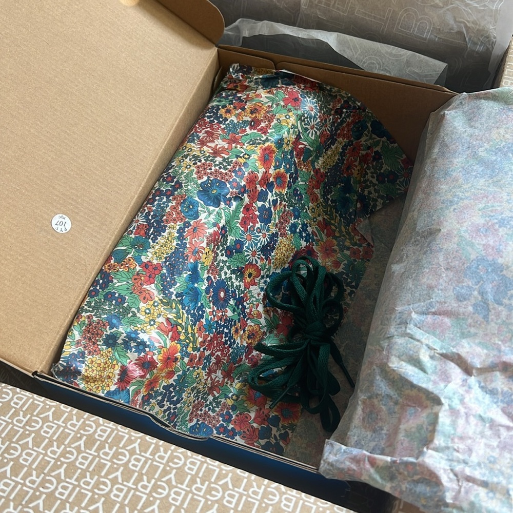 New liberty of London adidas gazelle shoes - Picture 6 of 12